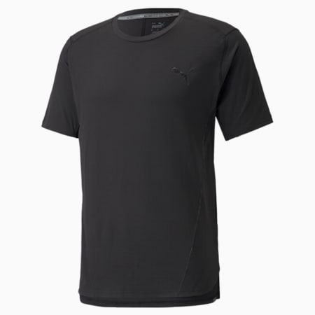 CLOUDSPUN BND Short Sleeve Men's Training Tee, Puma Black, small-SEA