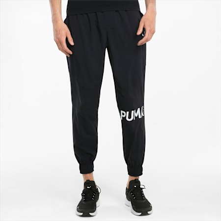 Woven mens joggers best sale