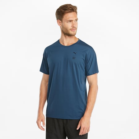 PUMA x FIRST MILE Men's Training T-Shirt, Intense Blue, small-IND