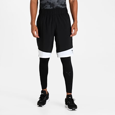 Mens white training shorts clearance