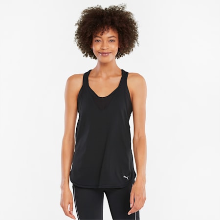 COOLADAPT Women’s Running Tank Top, Puma Black, small-SEA