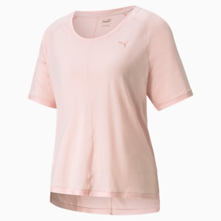 Studio Tri Blend Women's Relaxed Training Tee, Lotus, small-IDN