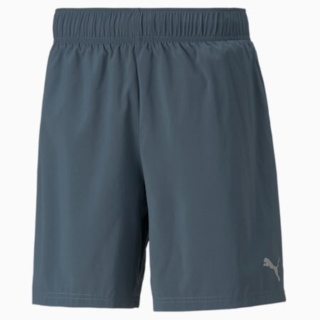 Favourite 2-in-1 Men's Running Shorts, Dark Slate-Nitro Blue, small-GBR