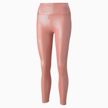 스타더스트 크리스탈린 하이 웨이스트 7/8 타이트/Stardust Crystalline High Waist 7/8 Tight, Rosette-iridescent print, small-KOR
