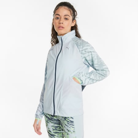 Ultraweave S Marathon Women's Running Jacket, Nitro Blue, small-PHL