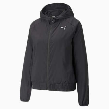 5K Woven Women's Running Jacket, Puma Black, small