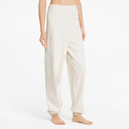 Exhale Relaxed Women's Training Jogging Bottoms, Pristine, small-AUS
