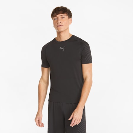 FORMKNIT SEAMLESS Men's Training Tee, Puma Black, small-AUS