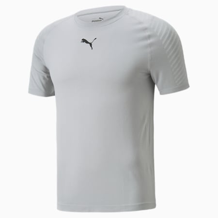 FORMKNIT SEAMLESS Herren -Trainings-T-Shirt, Medium Gray Heather, small