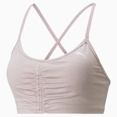 Low Impact Studio Training Bra, Quail Heather, small-PHL