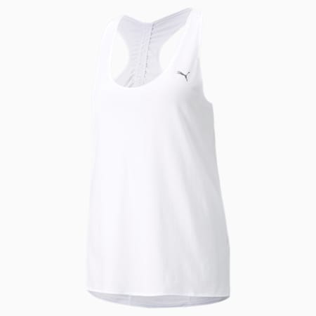 Studio Foundation Relax Women's Training Tank Top, Puma White, small
