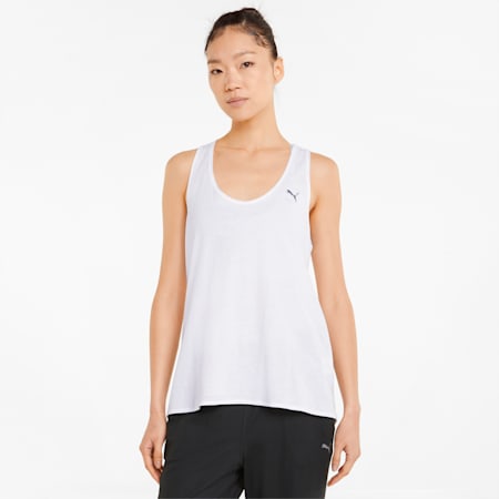 Camiseta de tirantes de training para mujer Studio Foundation Relax, Puma White, small