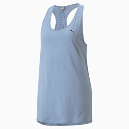 Studio Foundation Relax Women's Training Tank Top, Filtered Ash Heather, small
