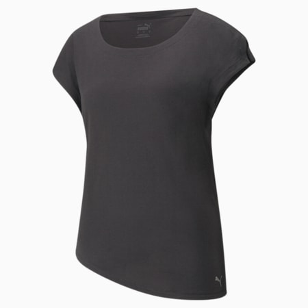 Studio Foundation Women's Training Tee, Puma Black, small-DFA