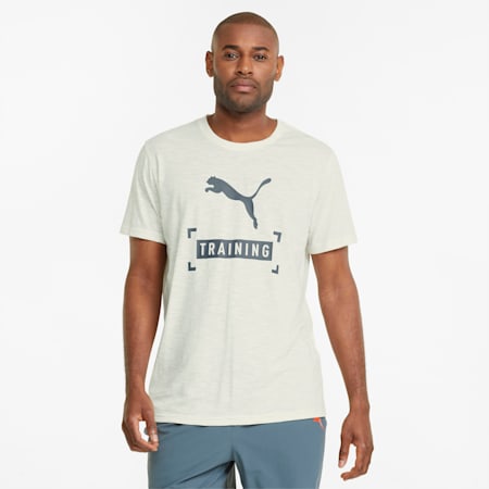 Graphic Recycled Men's Training Tee, Pristine, small-SEA