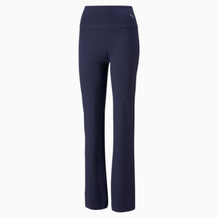 Pantaloni da training Yoga Performance da donna, Peacoat, small