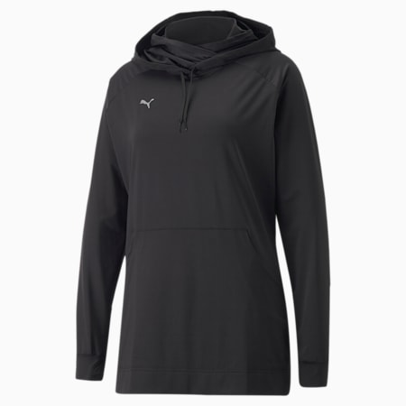 Modest Activewear Women's Training Hoodie, Puma Black, small-IND