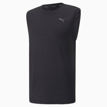 STUDIO Mesh Training Tank Top Men, Puma Black, small-THA