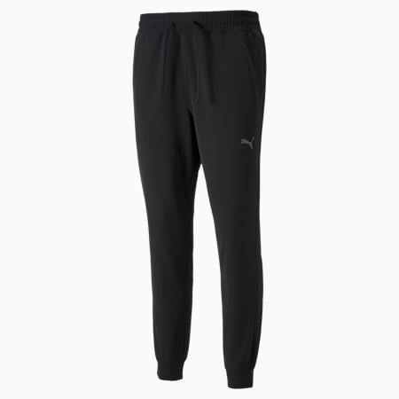 Celana Jogger Training Pria Studio Ultramove, Puma Black, small-IDN