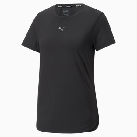 CLOUDSPUN Running Women's T-Shirt, Puma Black, small-IND
