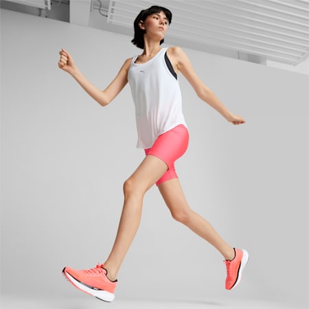 ULTRAFORM Tight Running Shorts Women, Sunset Glow, small-PHL