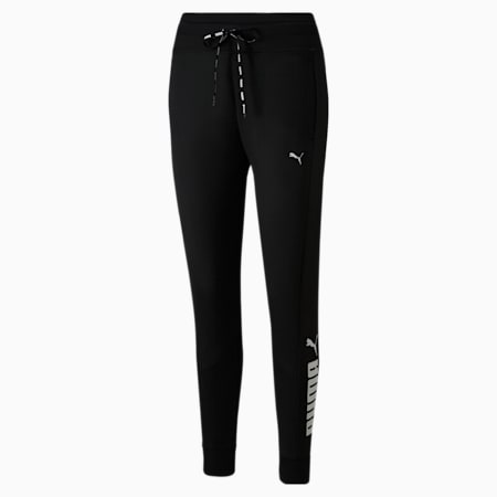 Fit Tech Knitted Women's Training Sweatpants, Puma Black, small-NZL