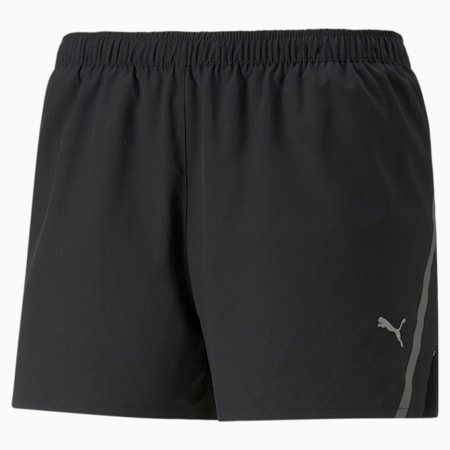 남성 울트라위브 5"쇼츠/RUN ULTRAWEAVE S WOVEN 3" SHORT, Puma Black, small-KOR
