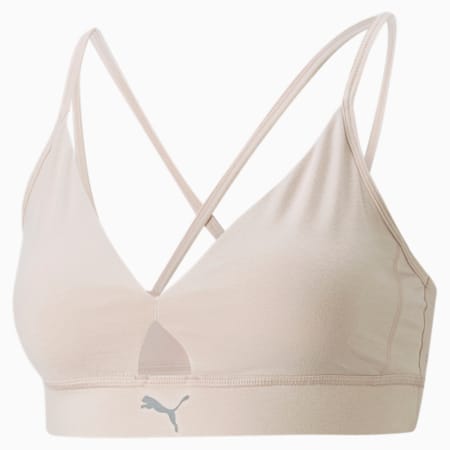 Cloudspun Training Bralette Women, Rose Quartz Heather, small-PHL