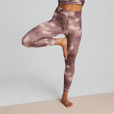 Legging de fitness Studio Your Move Printed Femme, Rose Quartz-Paint Stroke print, small-DFA