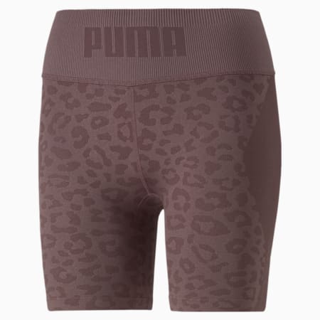 FormKnit Seamless Women's 5'' Training Shorts, Dusty Plum-leopard print, small-AUS