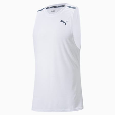 Jacquard Training Tank Top Men, Puma White, small-PHL