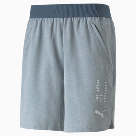 ULTRAWEAVE 7" Training Shorts Men, Evening Sky Heather, small-THA