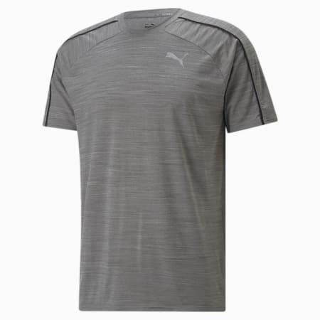 CLOUDSPUN Short Sleeve Training Tee Men, Medium Gray Heather, small-DFA