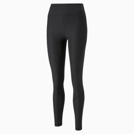 Brushed High Waist Full-Length Running Leggings Women, Puma Black, small-IDN