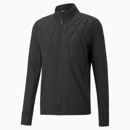 Cloudspun WRMLBL Padded Running Jacket Men, Puma Black, small-DFA