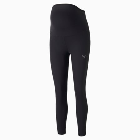 Leggings de desporto 7/8, puma strong, cintura subida, shin preto