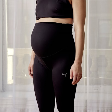 adidas Training Maternity 7/8 leggings in navy