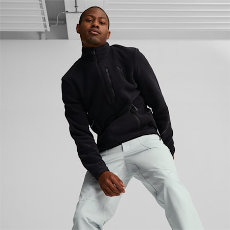 SEASONS Full-Zip Running Fleece Men, Puma Black, small
