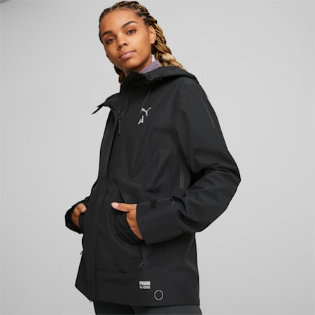 SEASONS stormCELL Laufjacke für Damen, PUMA Black-Silver, small