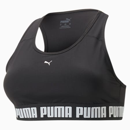 PUMA Strong Mid Impact Sports Bra Women, Puma Black, small