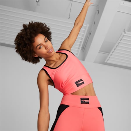 Top de training PUMA Fit Skimmer para mujer, Loveable, small