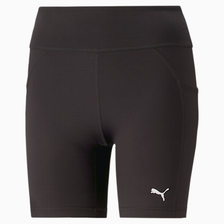 PUMA Fit 5" Tight Training Shorts Women, PUMA Black, small-DFA