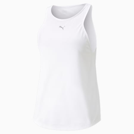 Nova Shine Fashion Women's Training Tank Top, PUMA White, small-AUS