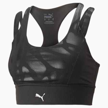 Puma Black Sports Bra Size XL - 54% off