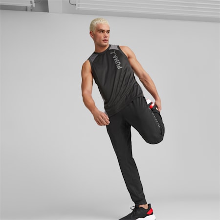 PUMA Fit Ultrabreathe Training Tank Top Men, PUMA Black, small-DFA