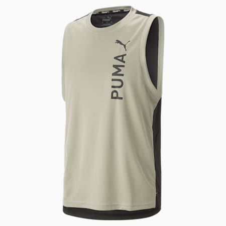 PUMA Fit Ultrabreathe Training Tank Top Men, Birch Tree, small