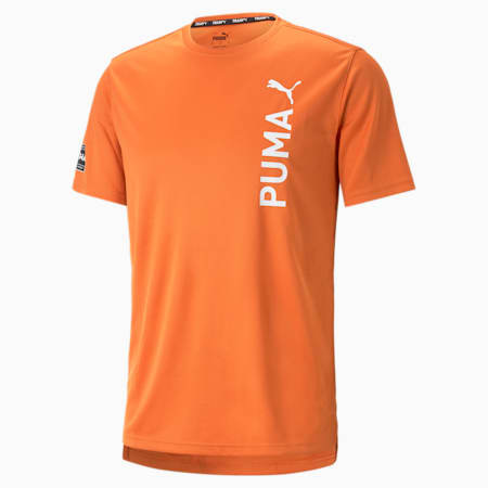 T-shirt de training PUMA Fit Ultrabreathe Q2 Homme, Chili Powder, small-DFA