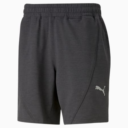 Short d’entraînement Train CLOUDSPUN 7" Homme, PUMA Black Heather, small-DFA