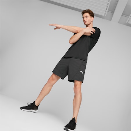 Shorts da training Train CLOUDSPUN 7” da uomo, PUMA Black Heather, small