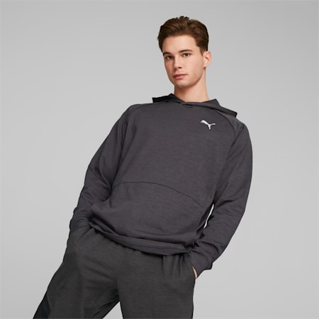 Train CLOUDSPUN Training Hoodie Men, PUMA Black Heather, small-AUS